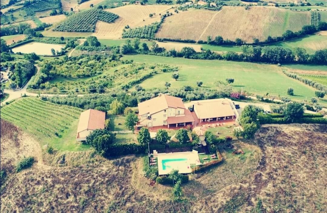 Pensjonat Country-House Pecora Nera Mosciano SantʼAngelo Zewnętrze zdjęcie