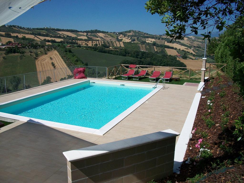 Pensjonat Country-House Pecora Nera Mosciano SantʼAngelo Zewnętrze zdjęcie